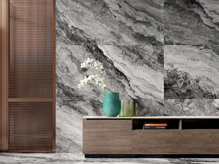 MYSTIC DARK - Porcelain stoneware wall/floor tiles with marble effect _ CERAMICA SANT'AGOSTINO